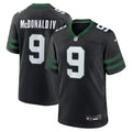 New York Jets Will McDonald IV Nike Legacy Black Alternate Game Jersey product image 1, provided for visual reference and