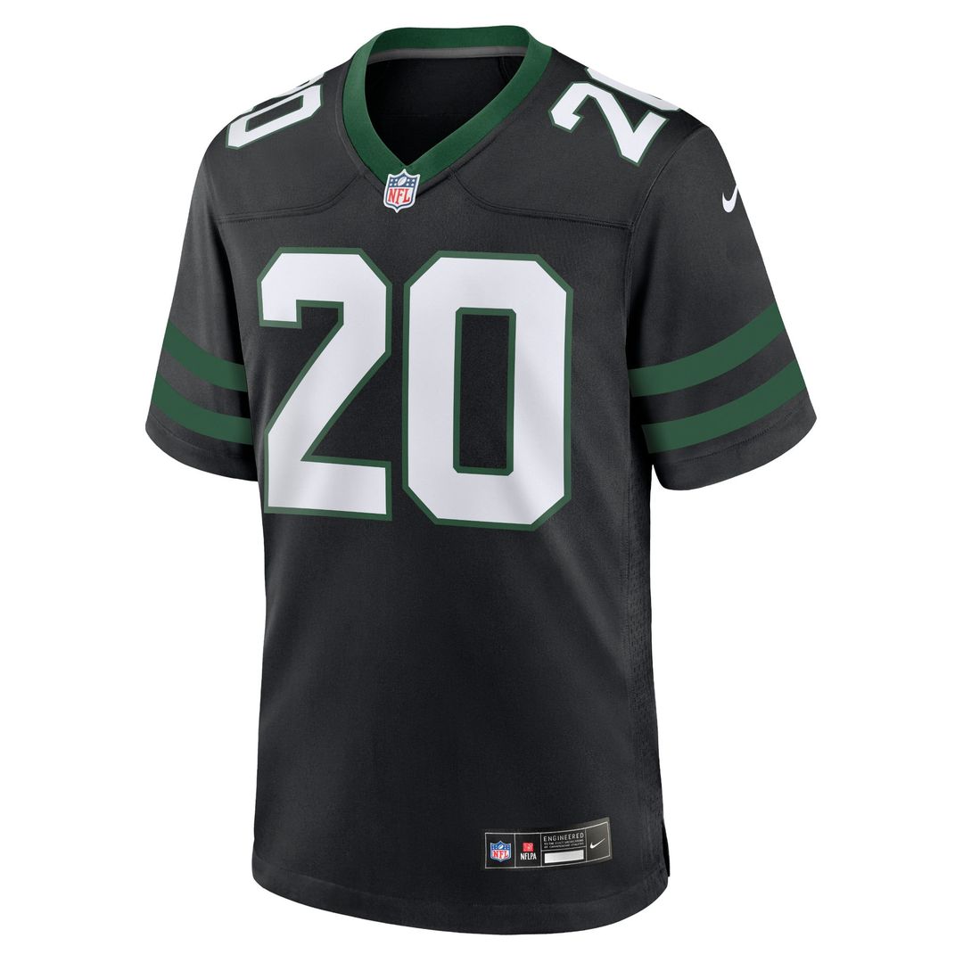 New York Jets Breece Hall Nike Legacy Green Game Jersey product image 31, provided for visual reference and product detail