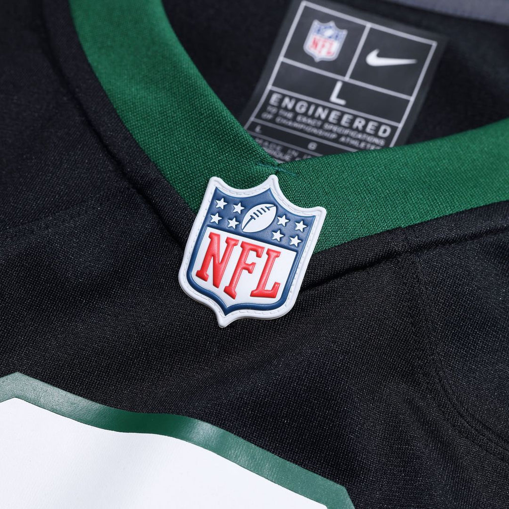 New York Jets Breece Hall Nike Legacy White Game Jersey product image 23, provided for visual reference and product detail