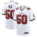 Tampa Bay Buccaneers Vita Vea Nike White White Game Jersey product image 1, provided for visual reference and product detail