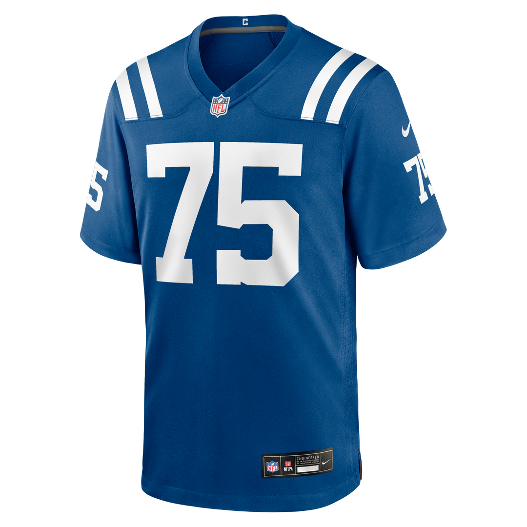 Indianapolis Colts Jalen Travis Nike Royal Team Game Jersey product image 2, provided for visual reference and product
