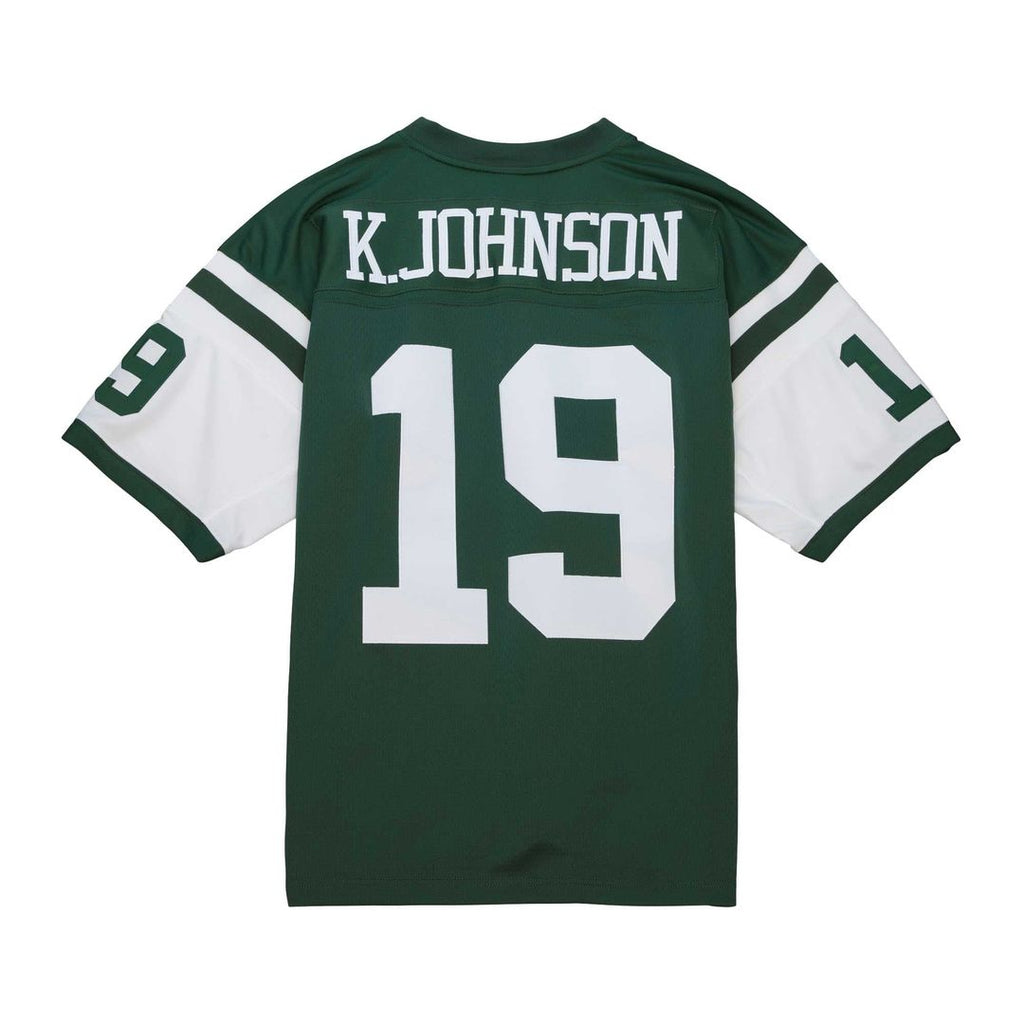 New York Jets Keyshawn Johnson Mitchell & Ness Green Legacy Replica Jersey product image 3, provided for visual reference