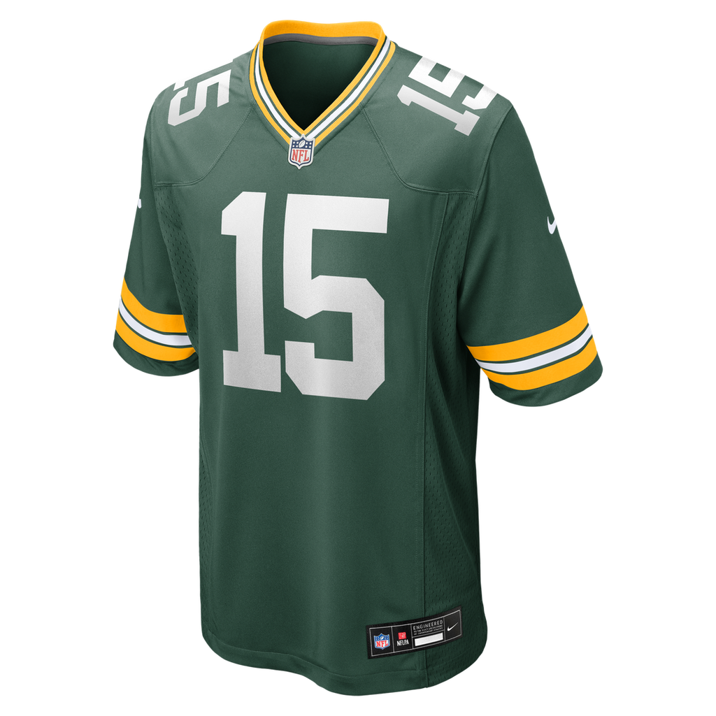 Green Bay Packers Bart Starr Nike Green Game Retired Player Jersey product image 2, provided for visual reference and