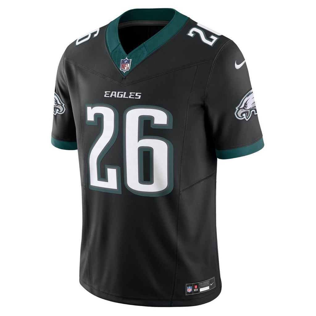 Philadelphia Eagles Saquon Barkley Nike Black Vapor F.U.S.E. Limited Jersey product image 5, provided for visual reference