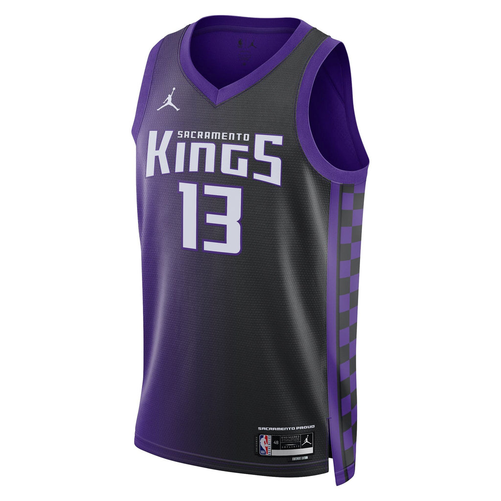 Sacramento Kings Jordan Brand Statement Edition Swingman Jersey - Purple - Keegan Murray - Unisex product image 3, provided