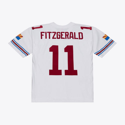 Arizona Cardinals Larry Fitzgerald Mitchell & Ness White 2004 Legacy Replica Player Jersey product image 2, provided for
