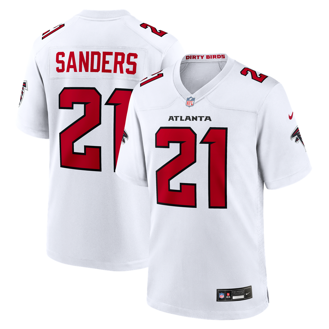 Atlanta Falcons Deion Sanders Nike Red Retired Player Game Jersey product image 7, provided for visual reference and product