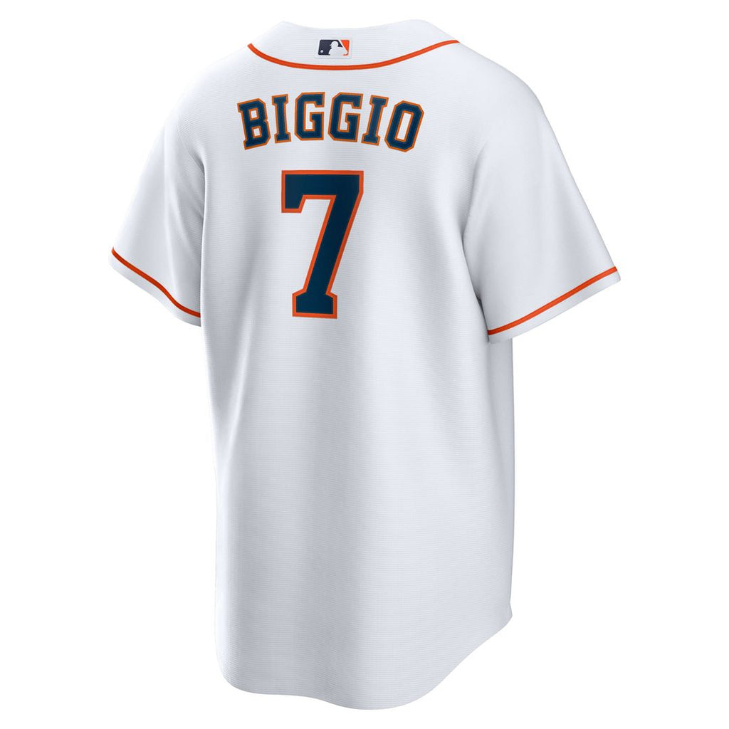 Houston Astros Craig Biggio Nike White Home Retired Player Replica Jersey product image 3, provided for visual reference and