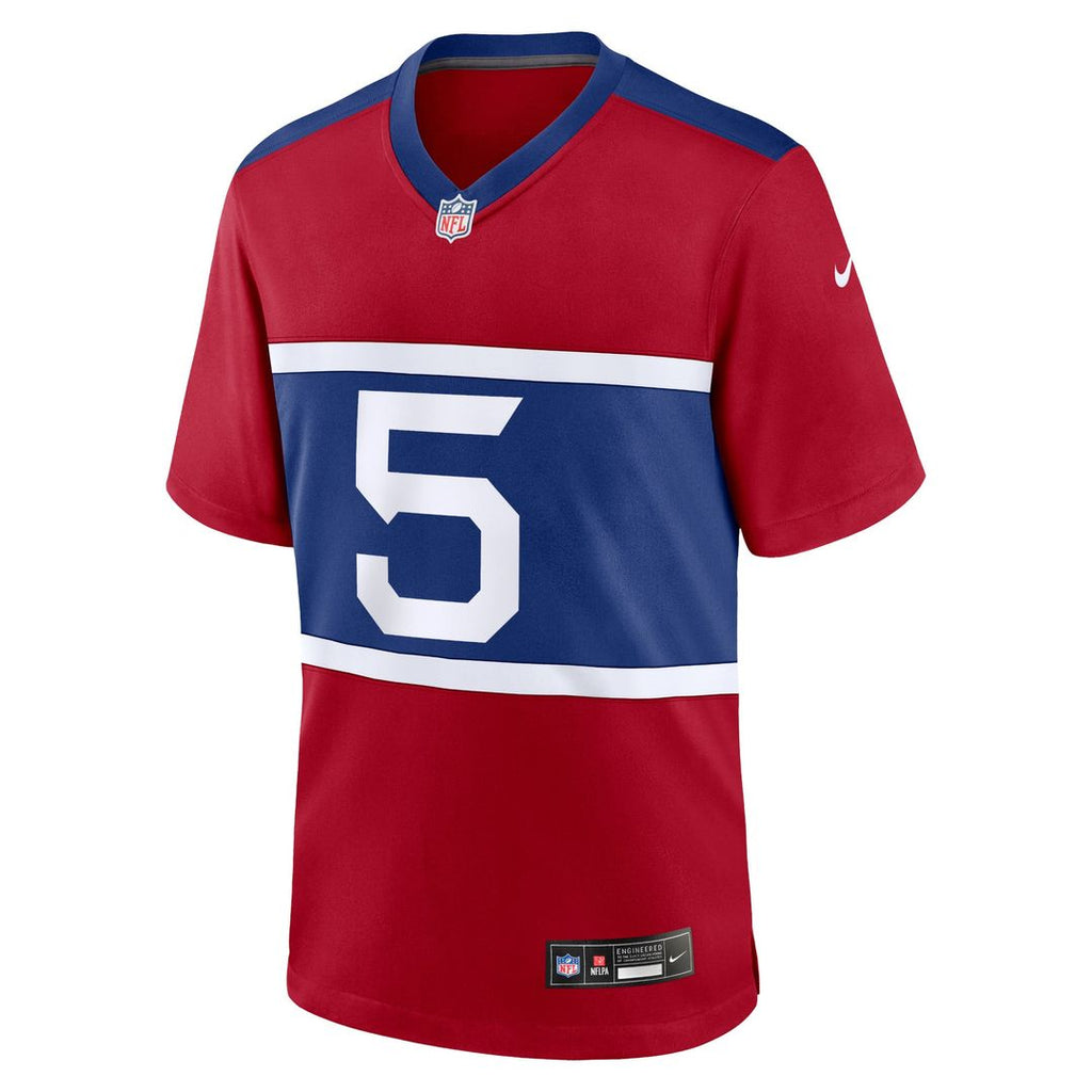 New York Giants Kayvon Thibodeaux Nike Century Red Alternate Player Game Jersey product image 2, provided for visual