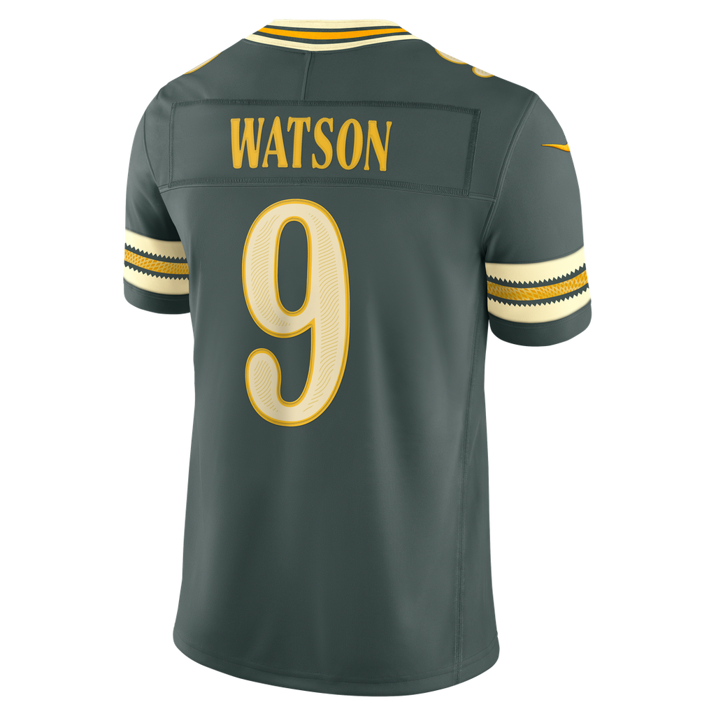 Green Bay Packers Christian Watson Nike Green 2026 Rivalries Collection Stitched Limited Jersey product image 7, provided