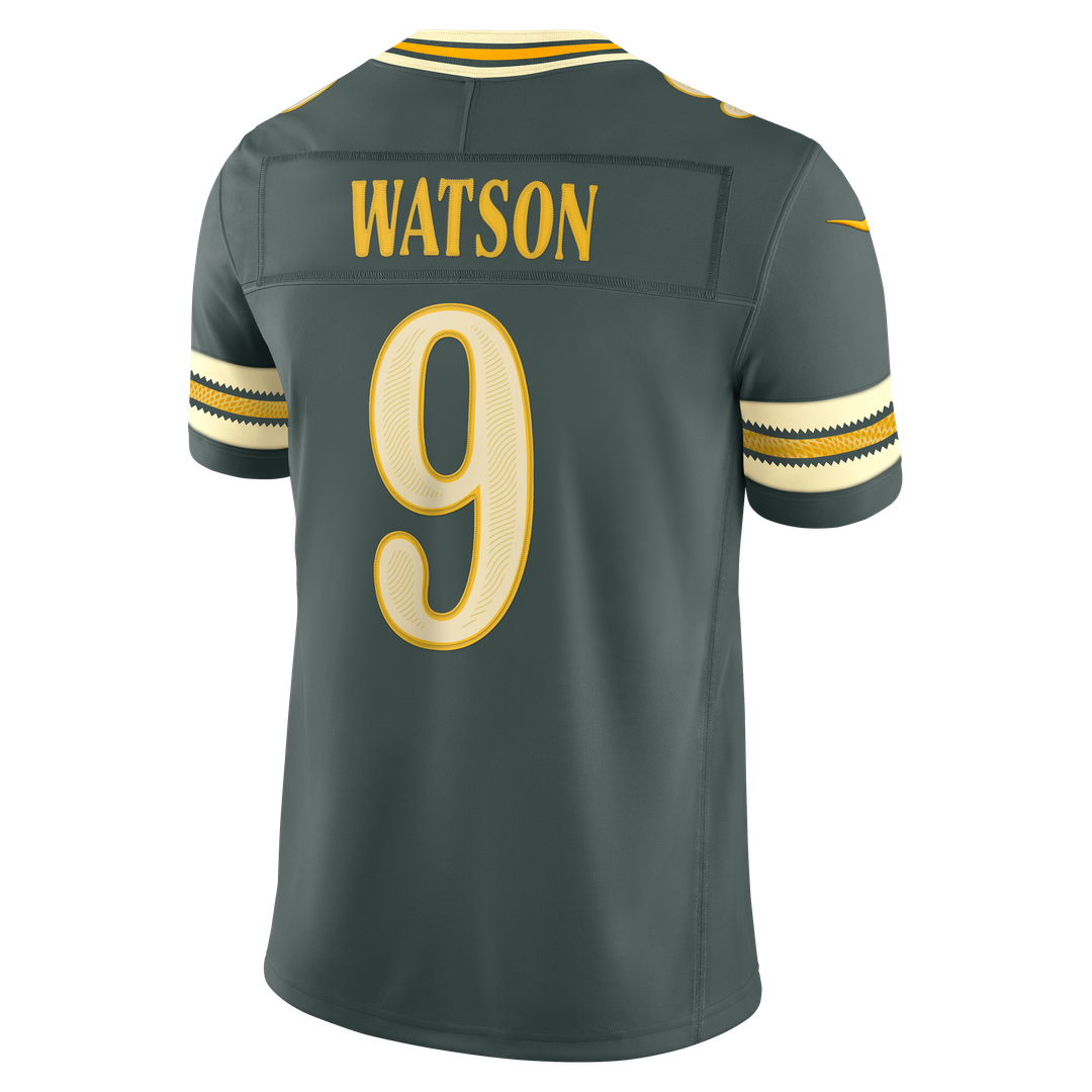 Green Bay Packers Christian Watson Nike Green 2026 Rivalries Collection Stitched Limited Jersey product image 7, provided