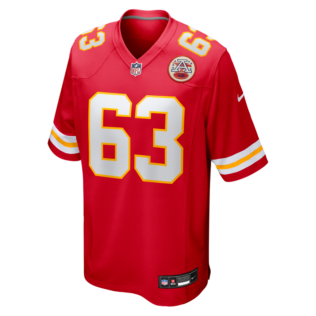 Kansas City Chiefs Willie Lanier Nike Red Retired Player Jersey product image 2, provided for visual reference and product