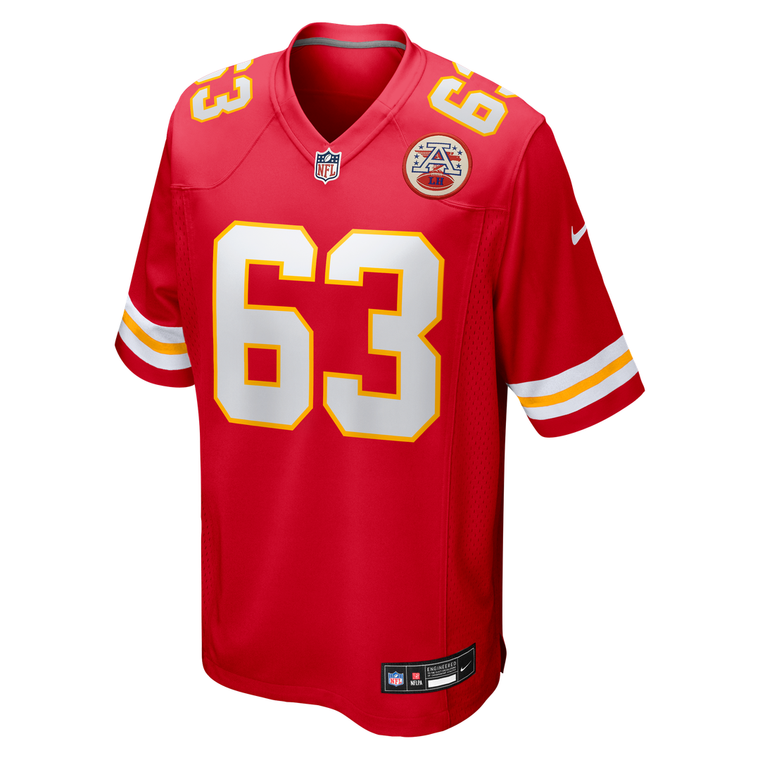 Kansas City Chiefs Willie Lanier Nike Red Retired Player Jersey product image 2, provided for visual reference and product