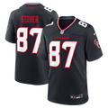 Houston Texans Cade Stover Nike Navy Game Jersey product image 1, provided for visual reference and product detail review