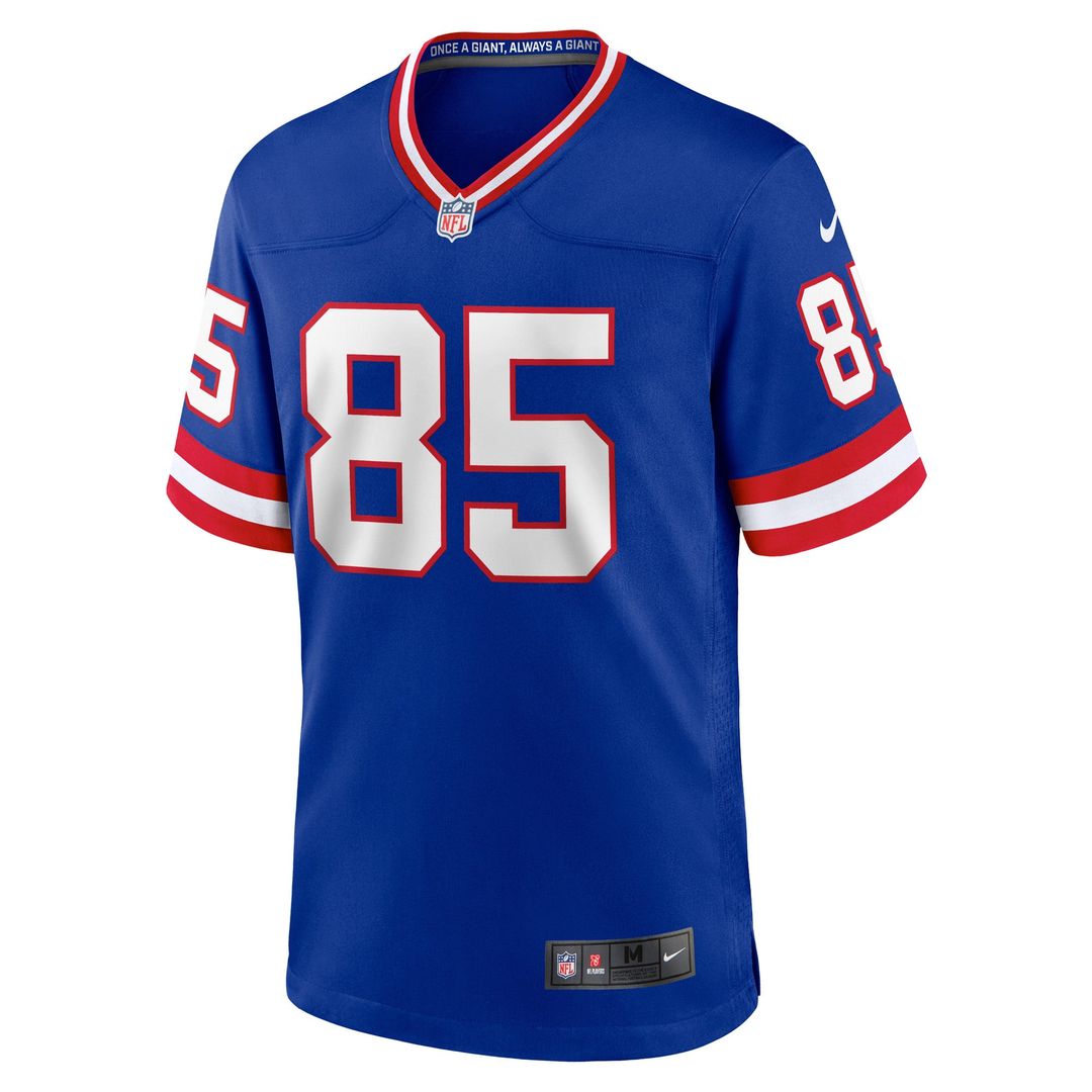 New York Giants David Tyree Nike Royal Retired Player Alternate Game Jersey product image 2, provided for visual reference