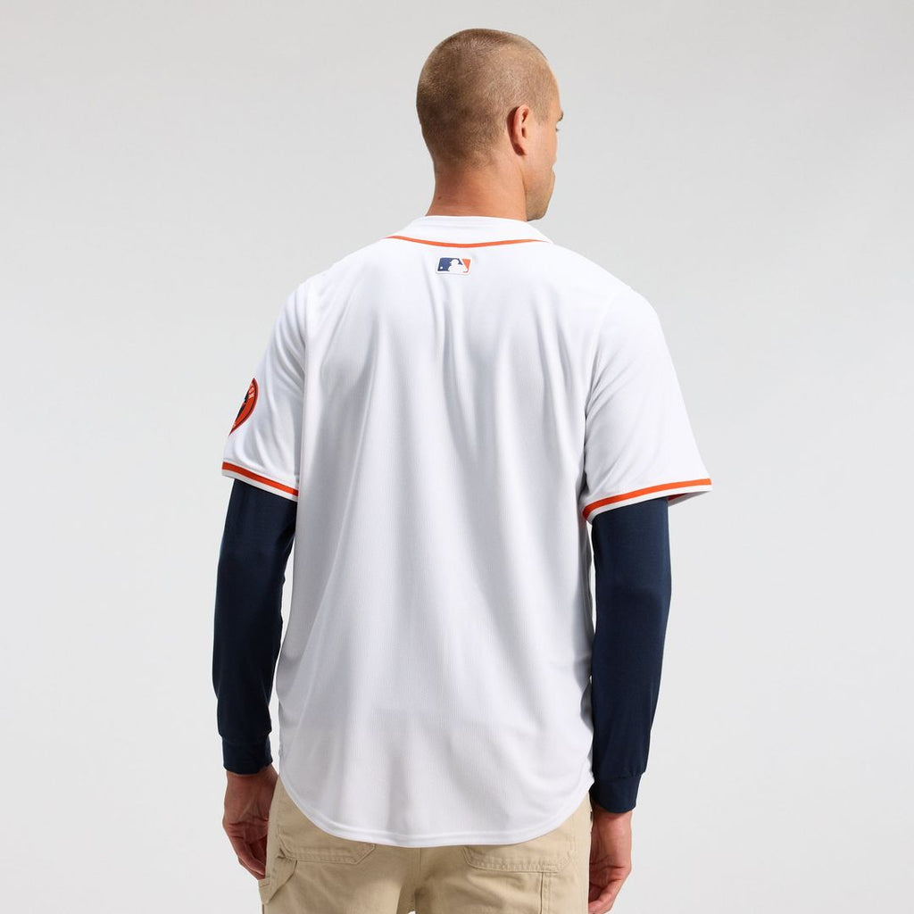 Houston Astros Nike Orange Alternate Limited Jersey product image 8, provided for visual reference and product detail review