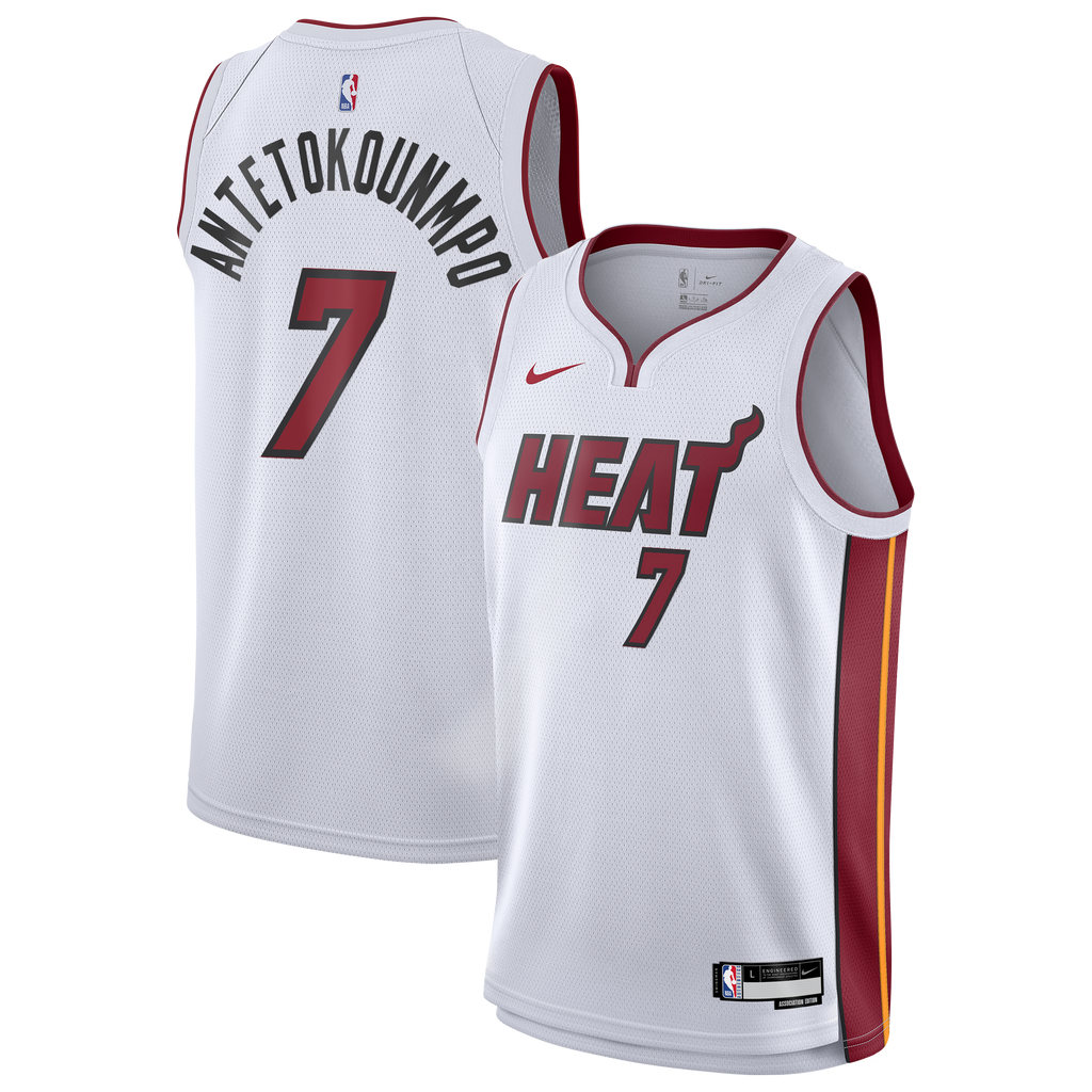 Miami Heat Nike Association Edition Swingman Jersey - White product image 2