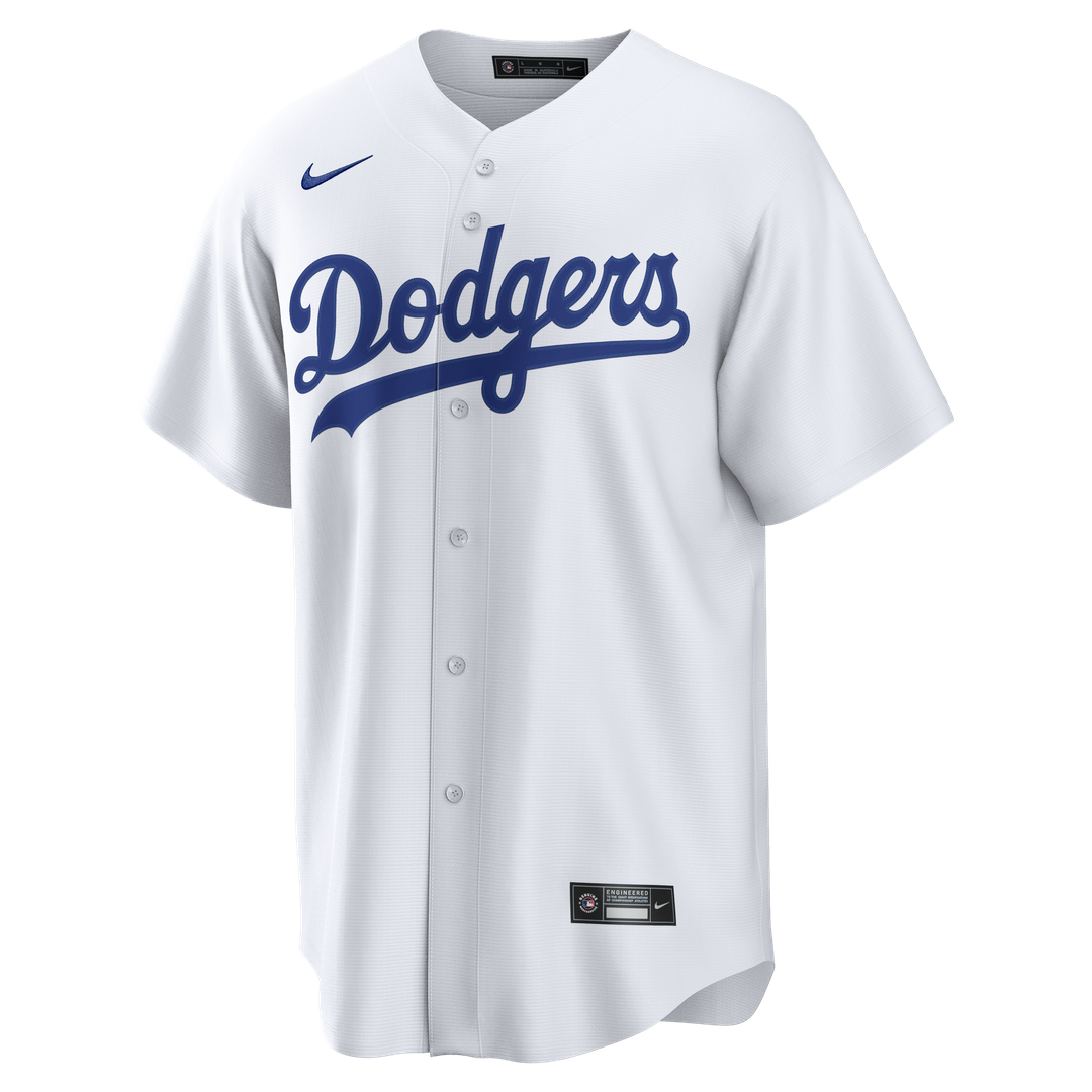 Los Angeles Dodgers Edwin Díaz Nike White Home Replica Jersey product image 2, provided for visual reference and product