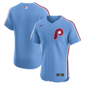 Philadelphia Phillies Nike Light Blue Alternate Elite Jersey product image 1, provided for visual reference and product