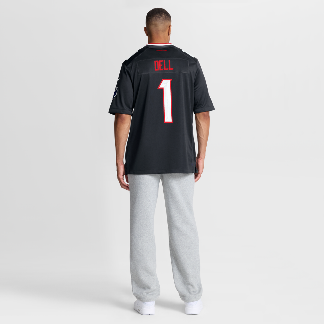 Houston Texans Tank Dell Nike Navy Team Game Jersey product image 3, provided for visual reference and product detail review