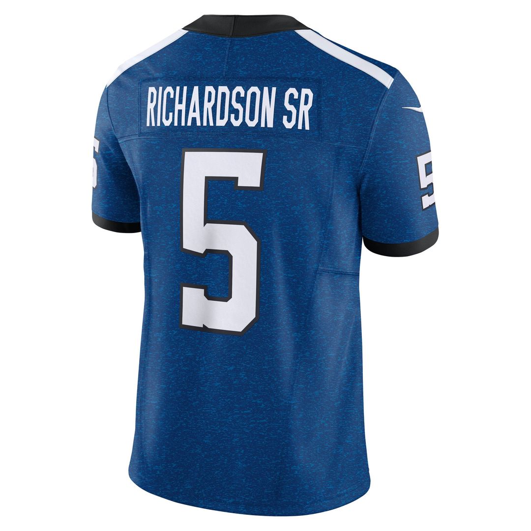 Indianapolis Colts Anthony Richardson Nike Royal Vapor F.U.S.E. Limited Jersey product image 3, provided for visual