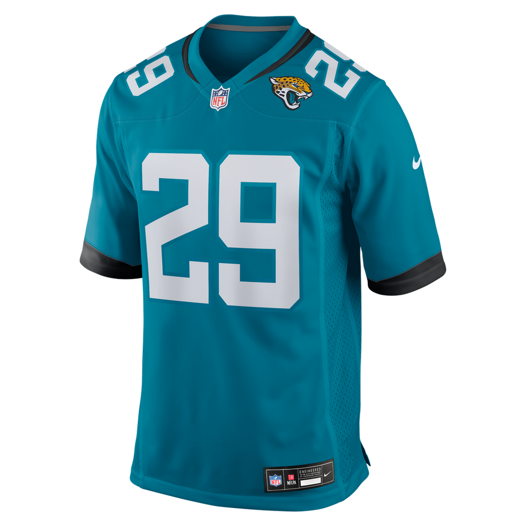 Jacksonville Jaguars Eric Murray Nike Teal Team Game Jersey product image 2, provided for visual reference and product