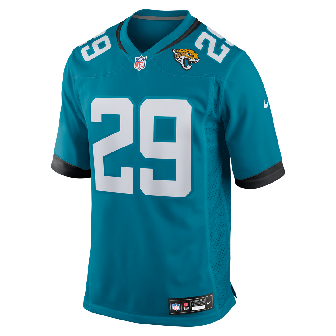 Jacksonville Jaguars Eric Murray Nike Teal Team Game Jersey product image 2, provided for visual reference and product