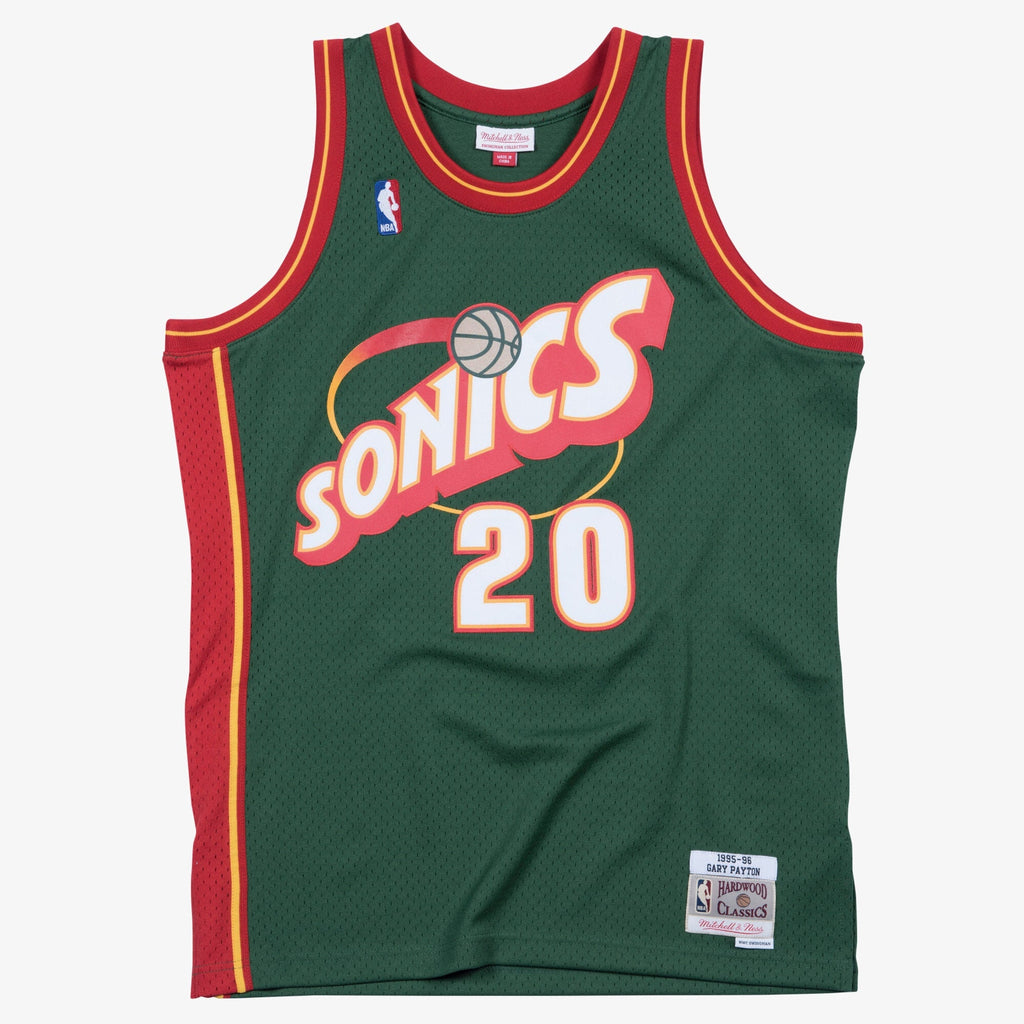 Seattle Supersonics Mitchell & Ness Swingman Jersey Road Gary Payton 1995-96 product image 1, provided for visual reference