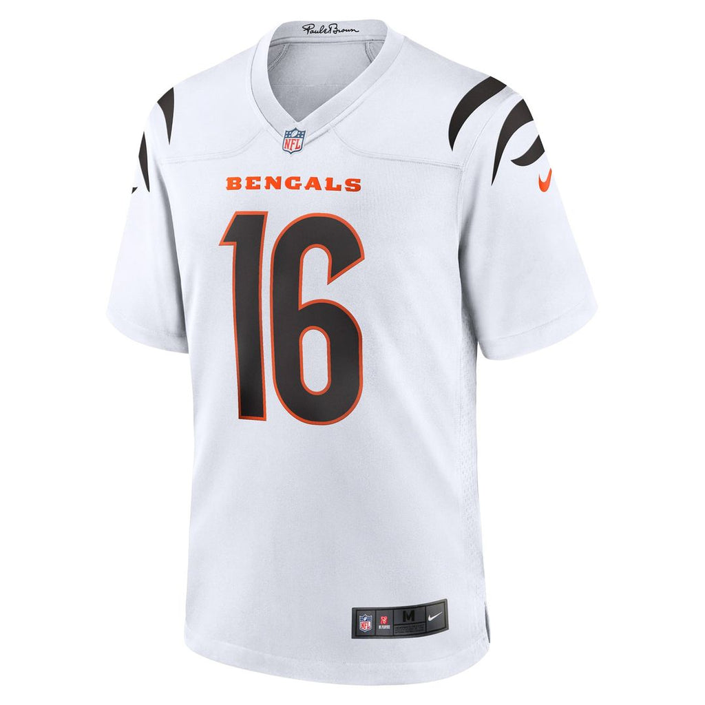 Cincinnati Bengals Joe Flacco Nike Orange Alternate Game Jersey product image 14, provided for visual reference and product