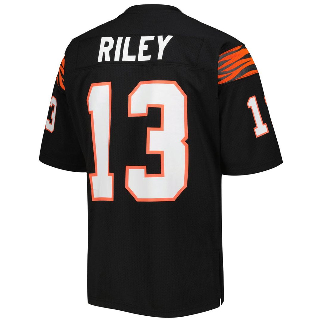 Cincinnati Bengals 1981 Ken Riley Mitchell & Ness Black Authentic Throwback Retired Player Jersey product image 3, provided