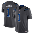 Indianapolis Colts Ahmad Sauce Gardner Nike Anthracite 2026 Rivalries Collection Stitched Limited Jersey product image 1,