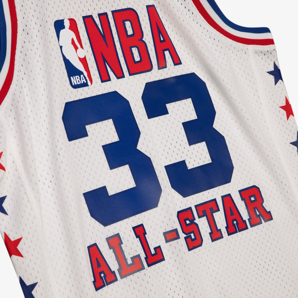 NBA Mitchell & Ness Larry Bird 1985 All-Star Swingman Authentic Jersey - White product image 5, provided for visual