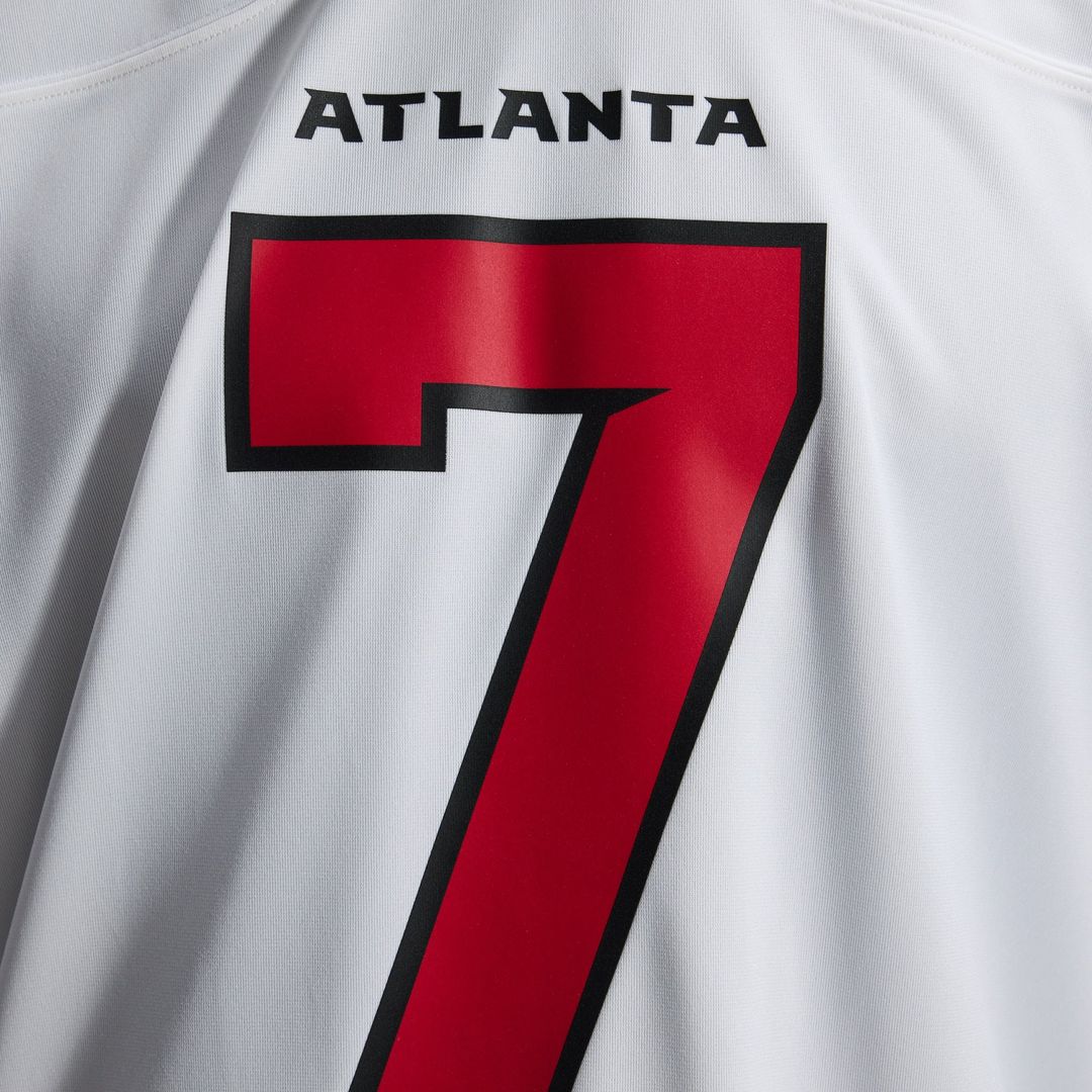 Atlanta Falcons Bijan Robinson Nike White Game Jersey product image 10, provided for visual reference and product detail