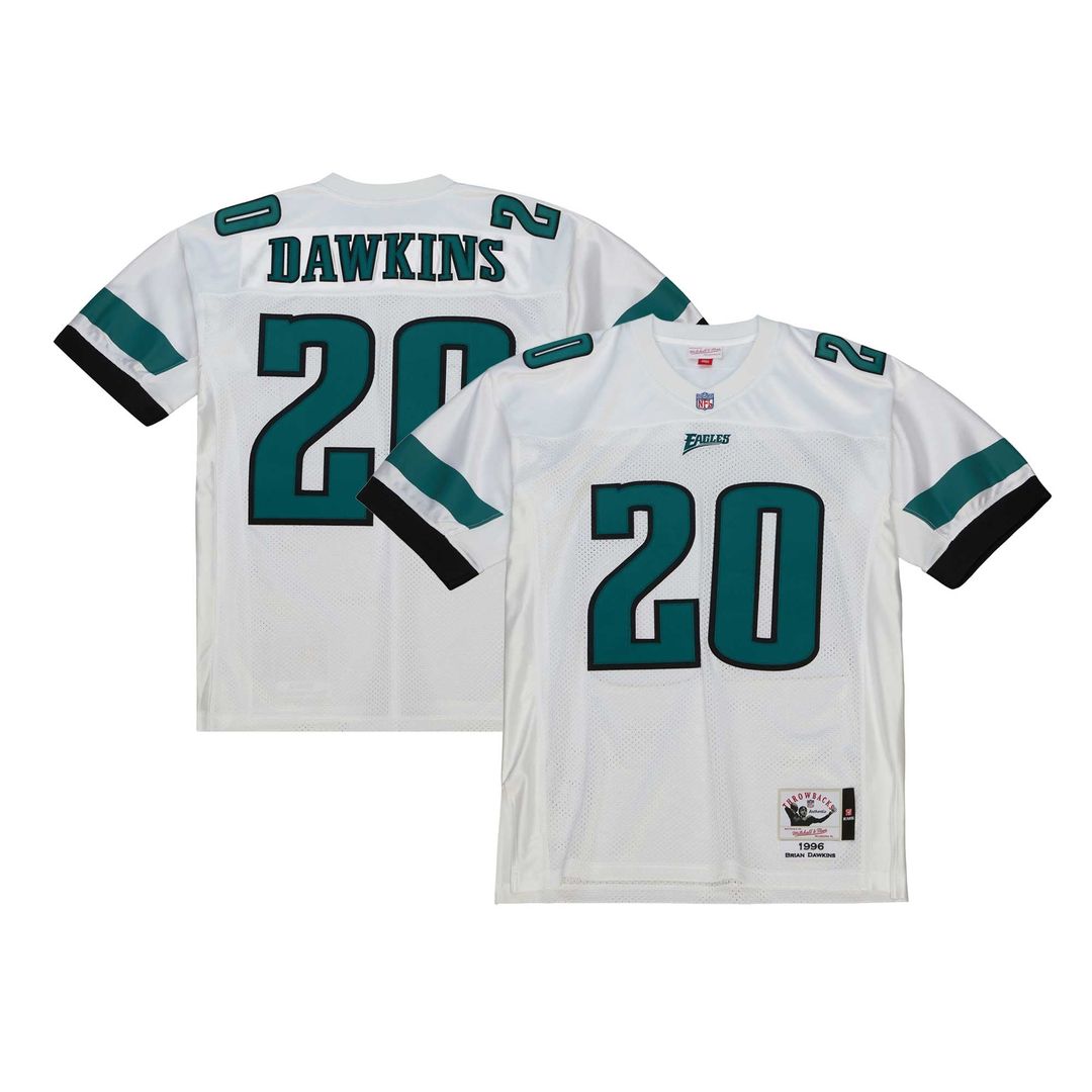 Philadelphia Eagles Brian Dawkins Mitchell & Ness Green 2007 Authentic Throwback Retired Player Jersey product image 17,