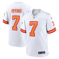 '76 Tampa Bay Buccaneers Bucky Irving Nike White Game Jersey product image 1, provided for visual reference and product