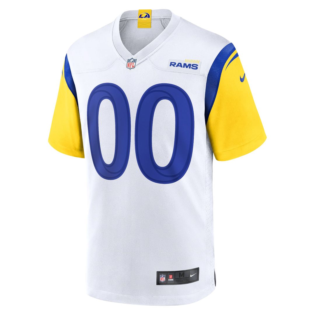 Los Angeles Rams Nike White Alternate Custom Jersey product image 5, provided for visual reference and product detail review