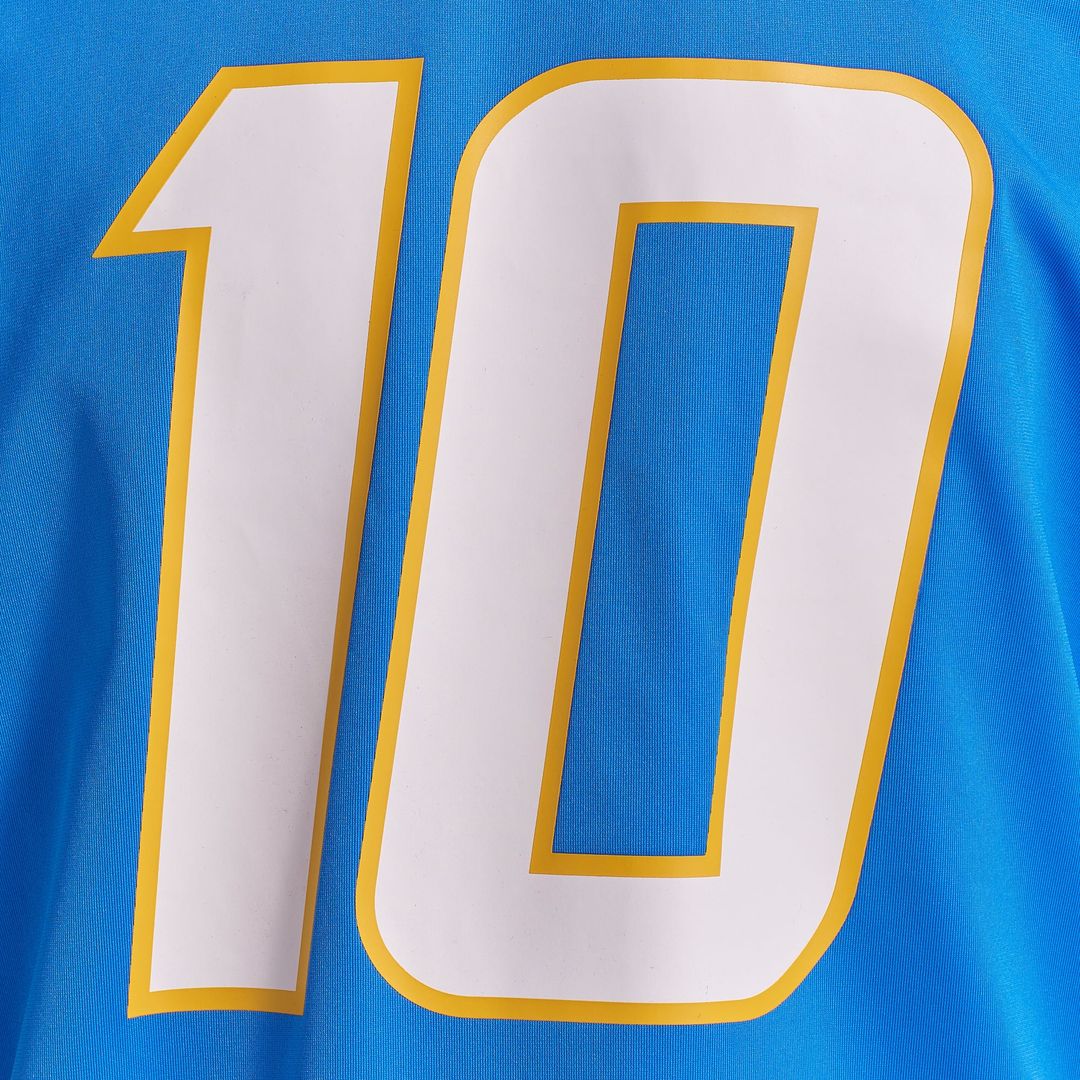 Los Angeles Chargers Justin Herbert Nike Powder Blue Player Game Jersey product image 23, provided for visual reference and