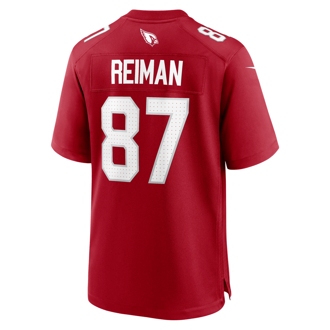 Arizona Cardinals Tip Reiman Nike Cardinal Team Game Jersey product image 3, provided for visual reference and product