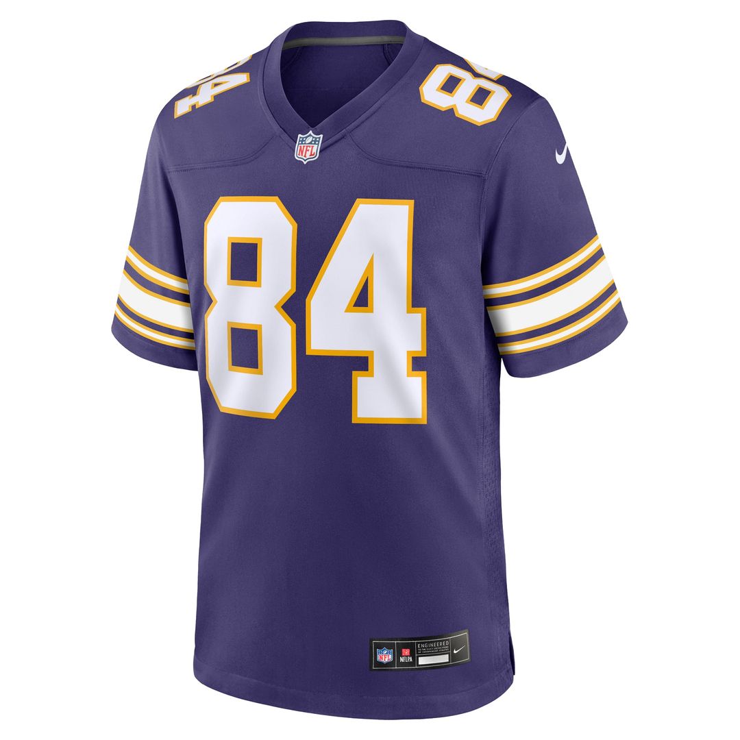 Minnesota Vikings Randy Moss Nike Purple Classic Retired Player Game Jersey product image 2, provided for visual reference