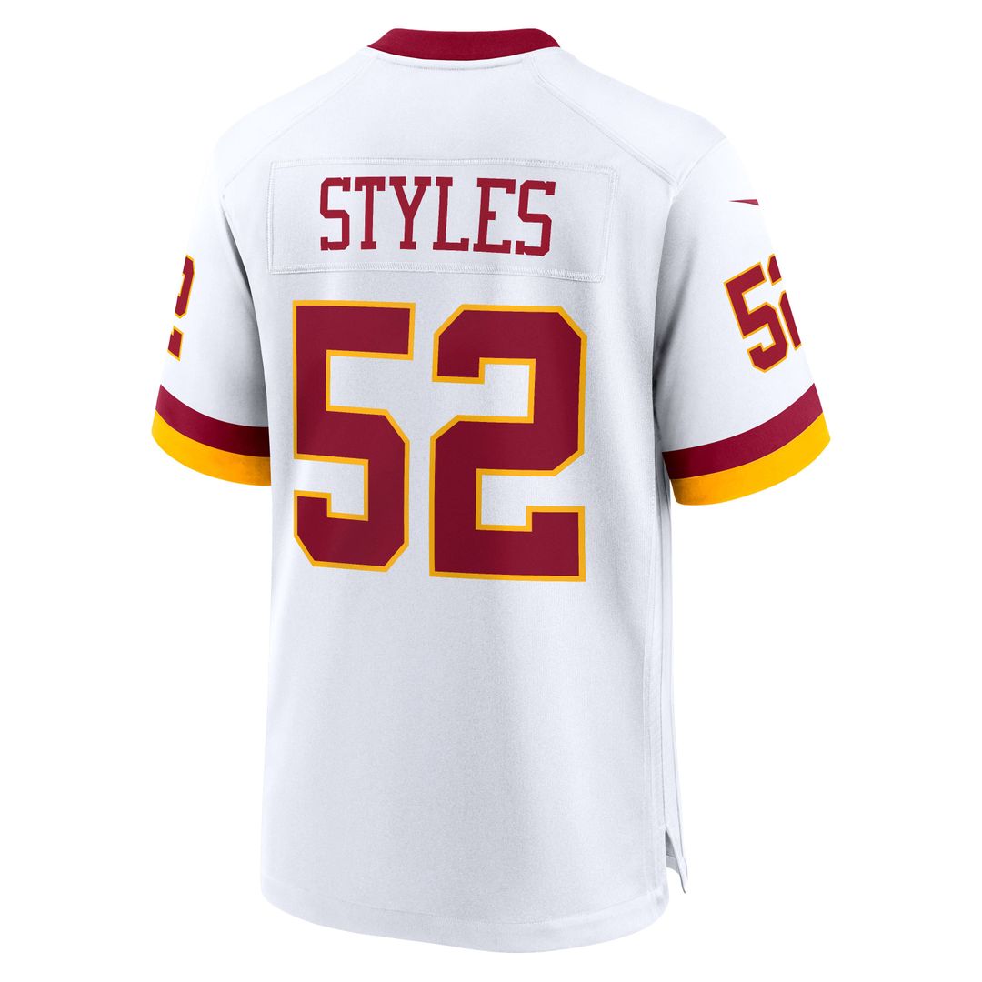 Washington Commanders Sonny Styles Nike Burgundy Team Game Jersey product image 17, provided for visual reference and