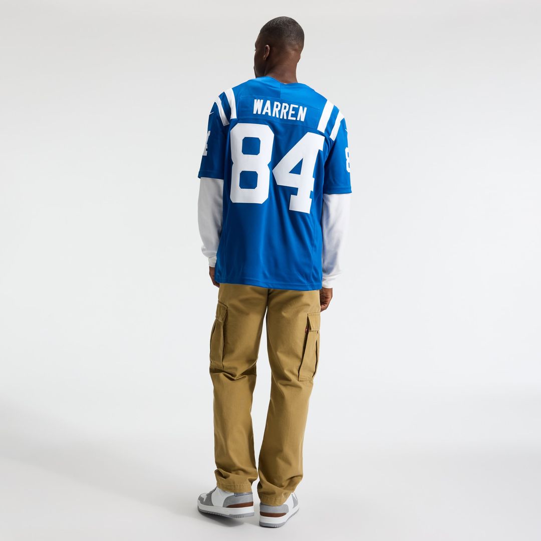 Indianapolis Colts Tyler Warren Nike White Vapor F.U.S.E. Stitched Limited Jersey product image 11, provided for visual