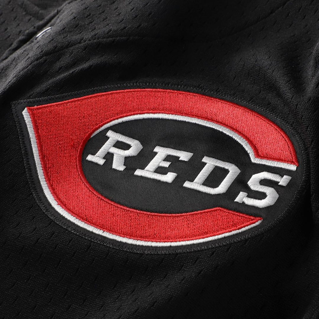 Cincinnati Reds Barry Larkin Mitchell & Ness Red Throwback Cooperstown Mesh Batting Practice Jersey product image 20,