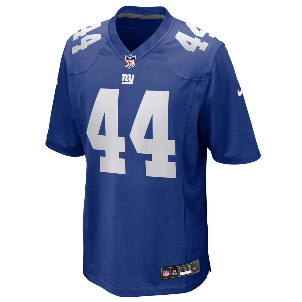 New York Giants Cam Skattebo Nike Red Alternate Century Red Game Jersey product image 14, provided for visual reference and