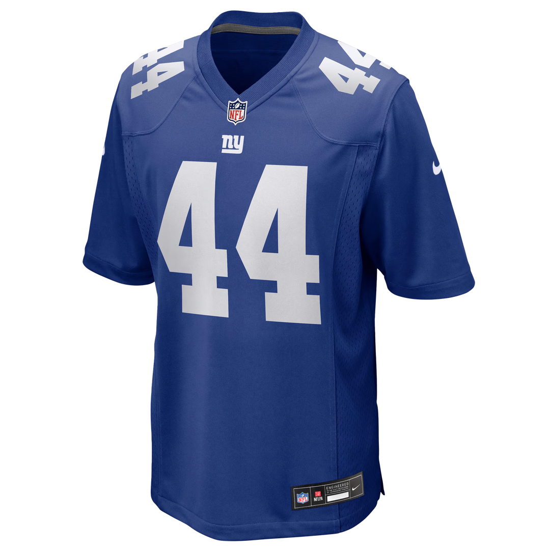 New York Giants Cam Skattebo Nike White Game Jersey product image 8, provided for visual reference and product detail review