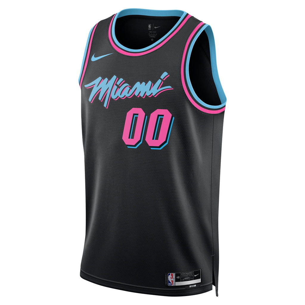 Nike Miami Heat 2025/26 City Edition Swingman Jersey - Custom - Unisex product image 3, provided for visual reference and