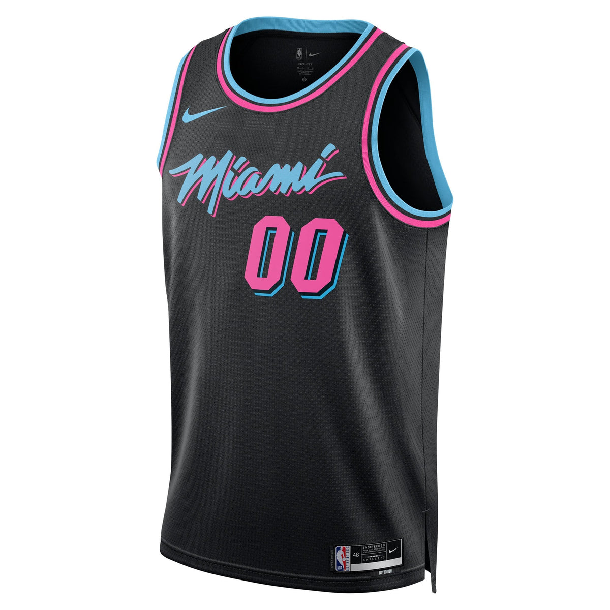 Nike Miami Heat 2025/26 City Edition Swingman Jersey - Custom - Unisex product image 3, provided for visual reference and