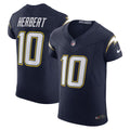Los Angeles Chargers Justin Herbert Nike Navy Alternate Vapor F.U.S.E. Elite Jersey product image 1, provided for visual