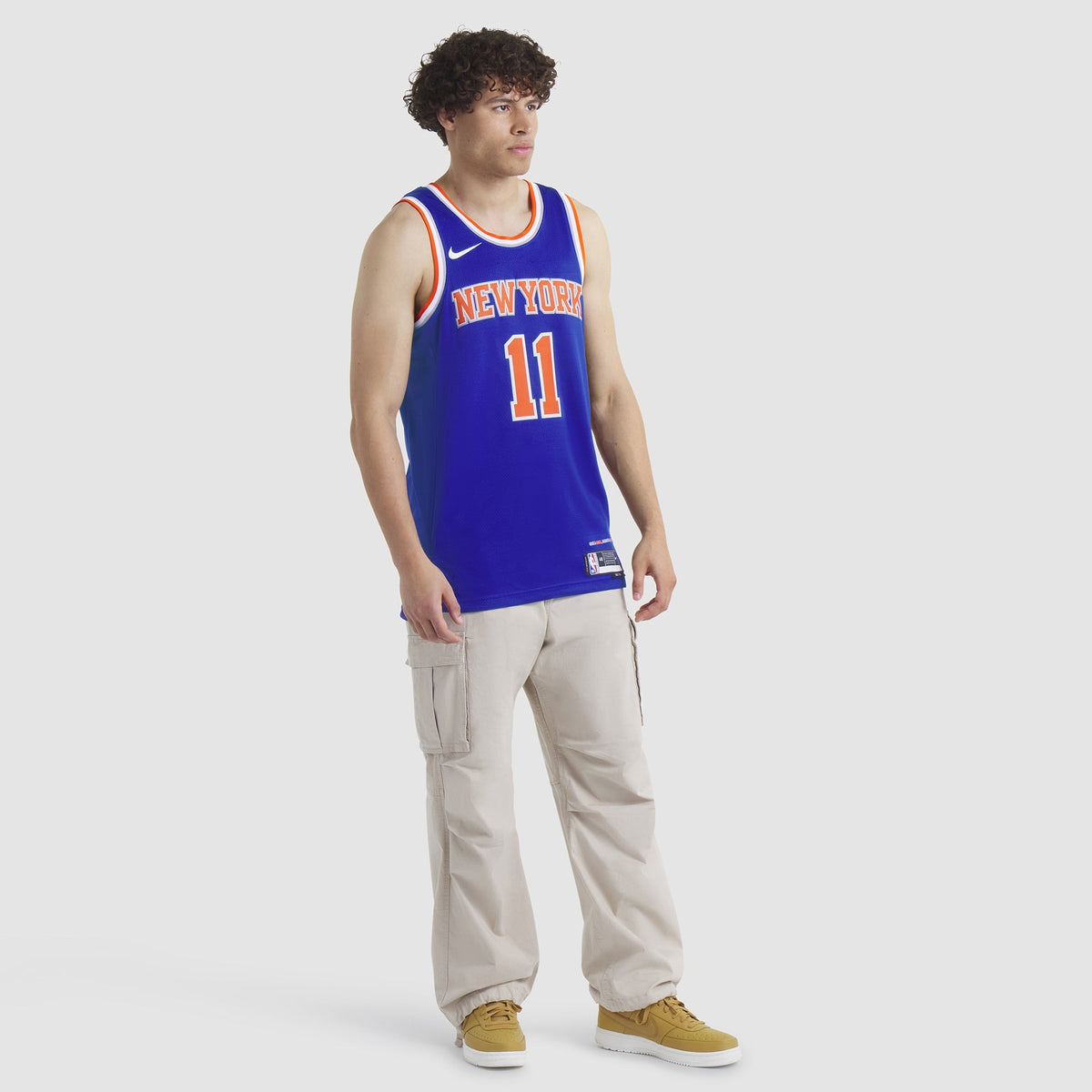 New York Knicks Nike Replica Icon Swingman Jersey - Unisex - Jalen Brunson product image 7, provided for visual reference