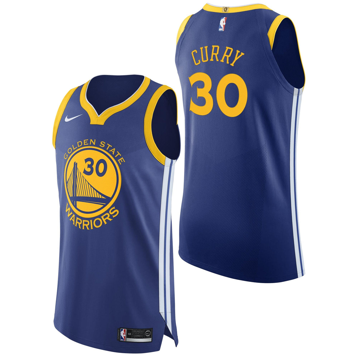 Golden State Warriors Nike Icon Authentic Jersey - Stephen Curry product image 1, provided for visual reference and product