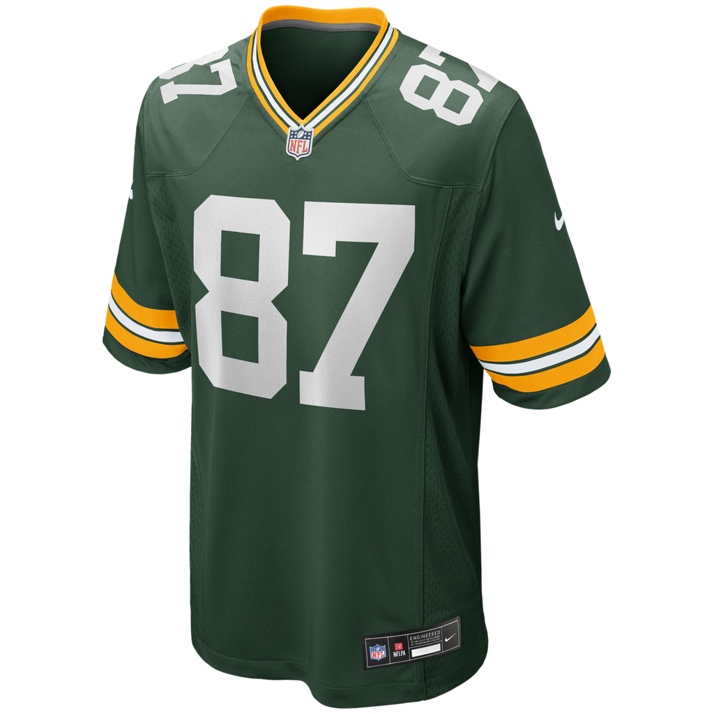 Green Bay Packers Willie Davis Nike Green Game Retired Player Jersey product image 2, provided for visual reference and